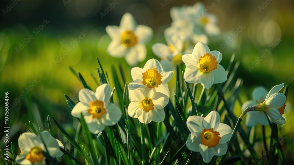 The primrose. Floral background. A beautiful flower on a blurred background. Spring or summer season. A place for the text. The primrose. Floral background. A beautiful flower on a blurred background. Spring or summer season. A place for the text.