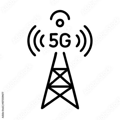 Cell Tower 5g Icon