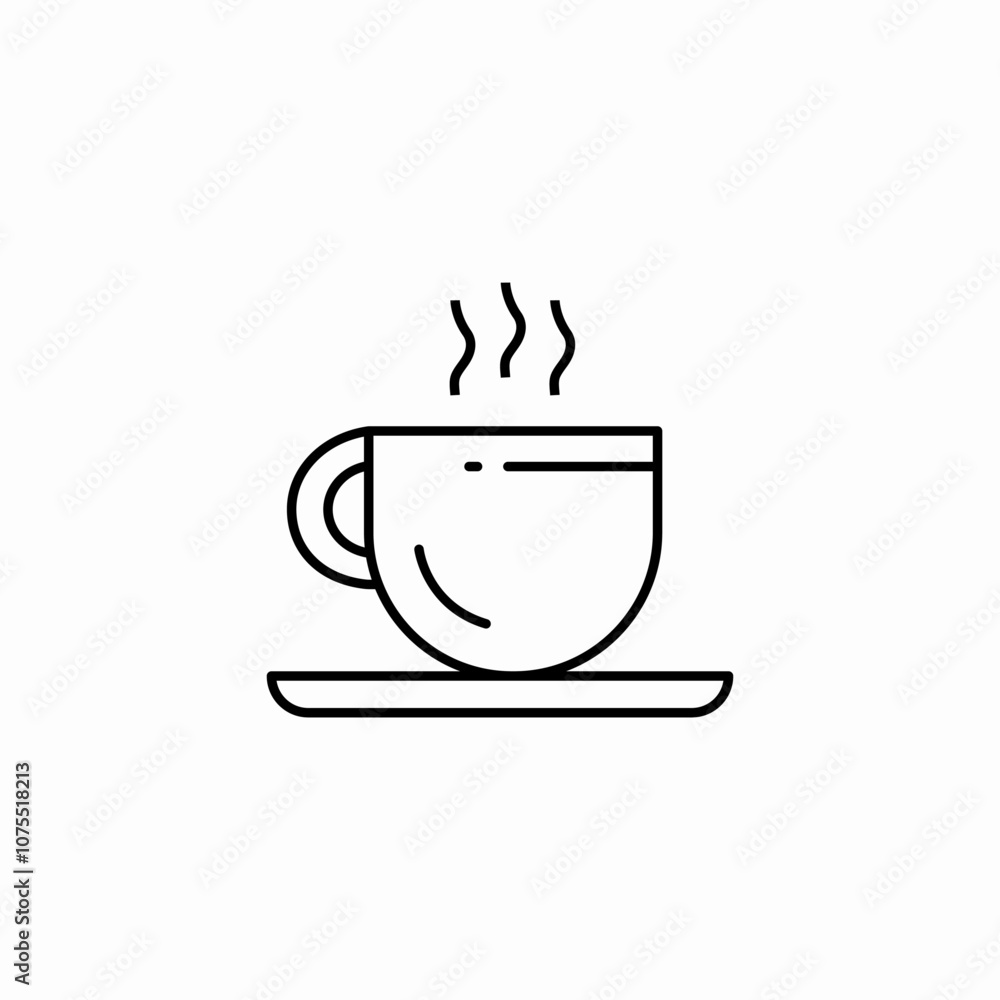 tea cup icon sign vector tea cup icon sign vector