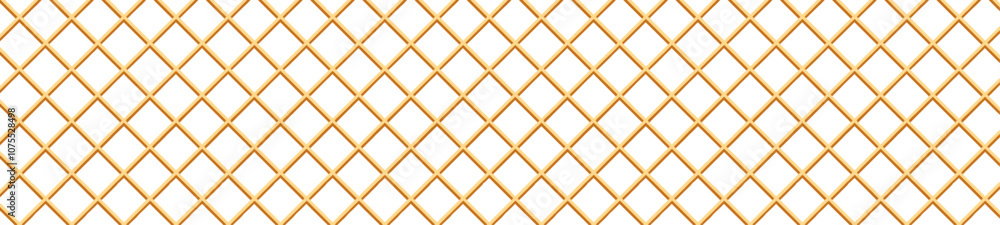 Waffle cone texture with ice cream and wafer backgrounds. Flat vector illustration isolated on white background. Waffle cone texture with ice cream and wafer backgrounds. Flat vector illustration isolated on white background.