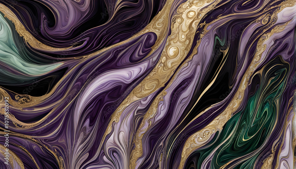 Fototapeta premium abstract background with waves