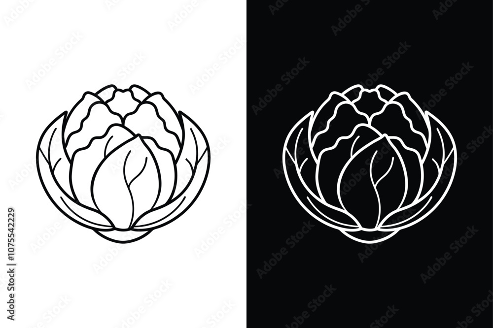 Brussels vegetable icon on vector illustration isolated in white background. Brussels vegetable icon on vector illustration isolated in white background.