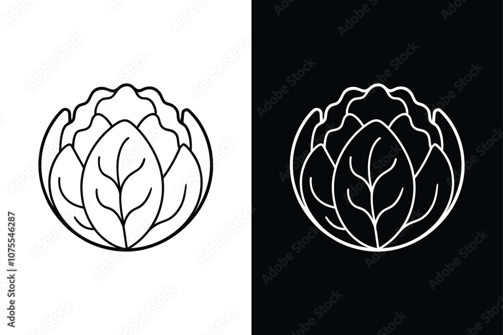 Brussels vegetable icon on vector illustration isolated in white background. Brussels vegetable icon on vector illustration isolated in white background.