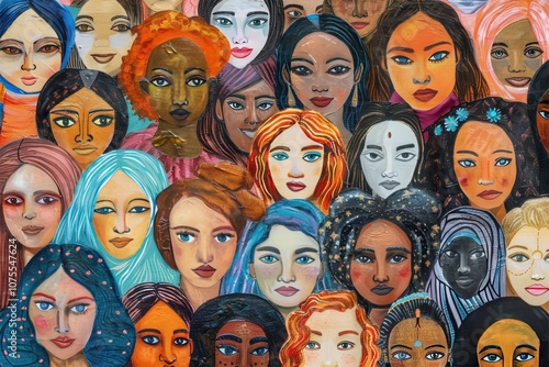 A Colorful Portrait of Diverse Women