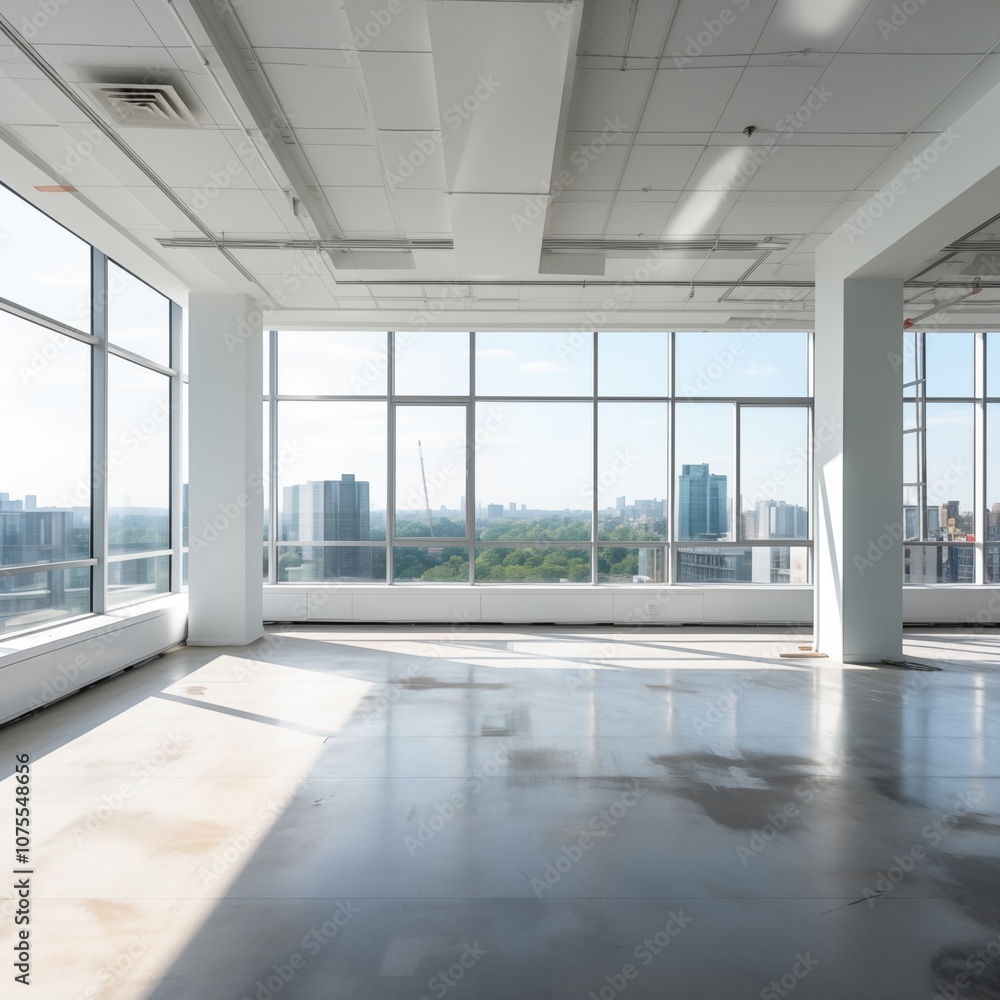 Obraz premium Empty Floor Space