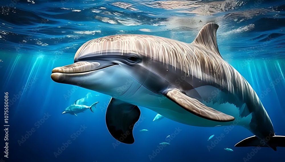 Fototapeta premium shark in the sea