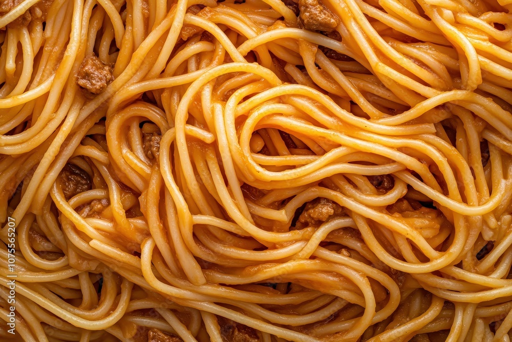Close-up of creamy mushroom pasta with parsley garnish on a black plate.. Beautiful simple AI generated image Close-up of creamy mushroom pasta with parsley garnish on a black plate.. Beautiful simple AI generated image