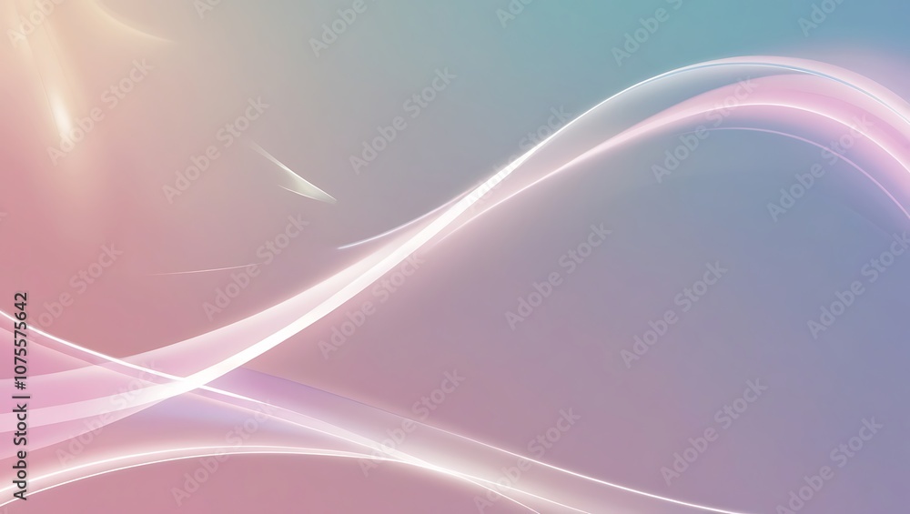 Abstract pastel wavy background. Generative Ai. Abstract pastel wavy background. Generative Ai.