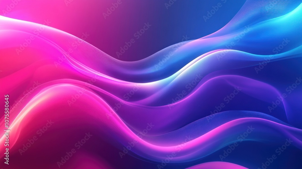 A blue and pink fabric with a wave pattern. The blue is the dominant color. The pink is in the background A blue and pink fabric with a wave pattern. The blue is the dominant color. The pink is in the background