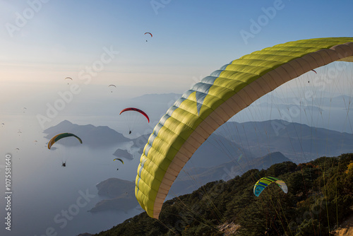 Go paragliding for the magnificent view from Babadag