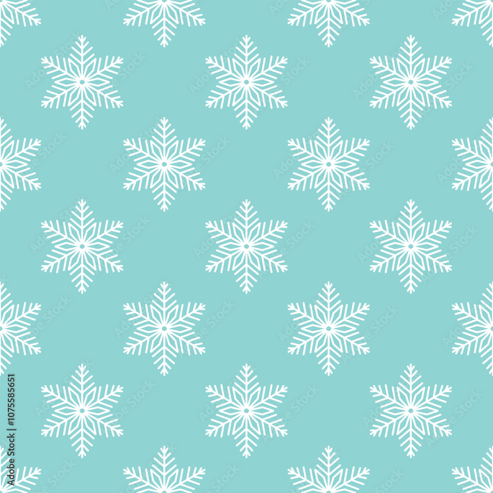 Snowflakes seamless pattern, detailed hand drawn vector line illustration. Graphic outline doodle drawing. Christmas and New Year background for frosty winter design, gift wrapping, packaging, textile Snowflakes seamless pattern, detailed hand drawn vector line illustration. Graphic outline doodle drawing. Christmas and New Year background for frosty winter design, gift wrapping, packaging, textile