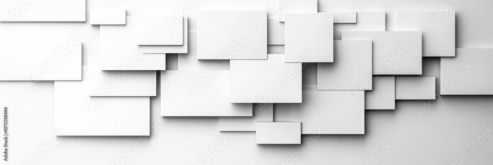 Abstract white square background with a modern minimalist design. Abstract white square background with a modern minimalist design.