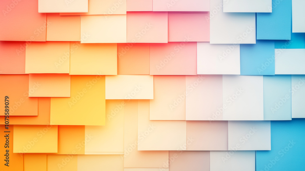 Obraz premium Abstract background with a colorful geometric pattern.
