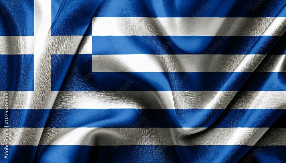 Obraz premium waving flag