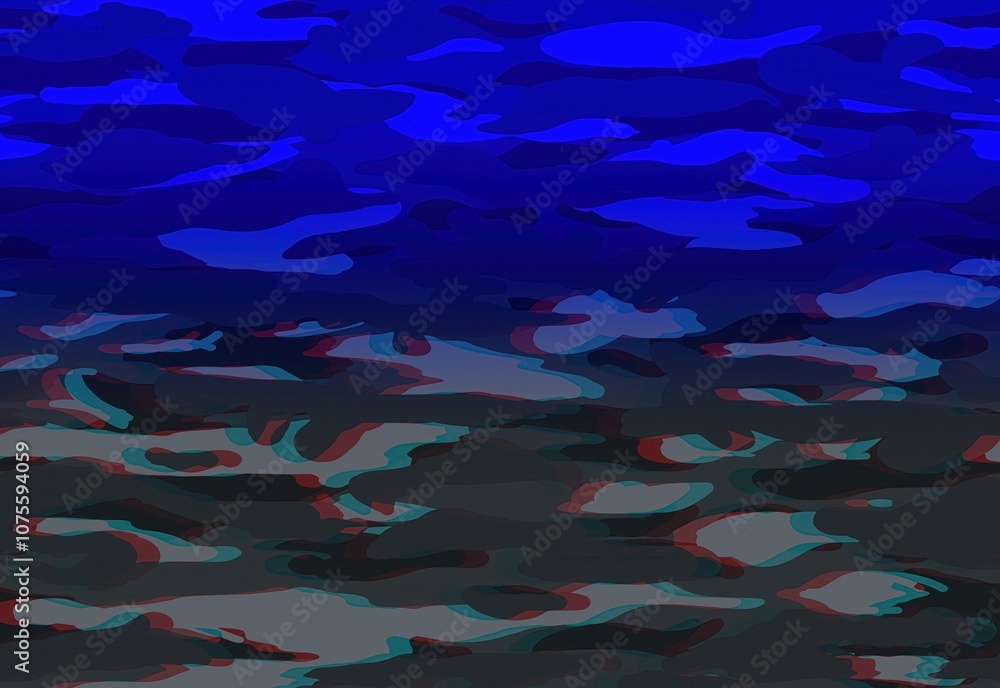 Camouflage glitch texture background grey blue Camouflage glitch texture background grey blue