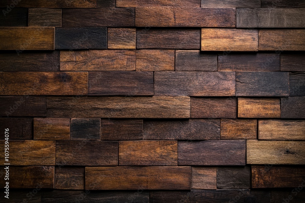 wooden coffee brown wood background planks floor wall cladding - generative ai. Beautiful simple AI generated image wooden coffee brown wood background planks floor wall cladding - generative ai. Beautiful simple AI generated image
