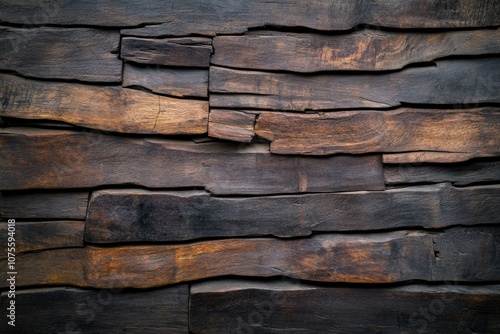 The old wood texture with natural patterns - generative ai. Beautiful simple AI generated image