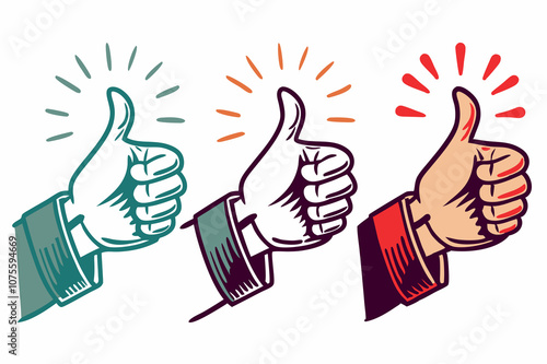 thumbs up hand