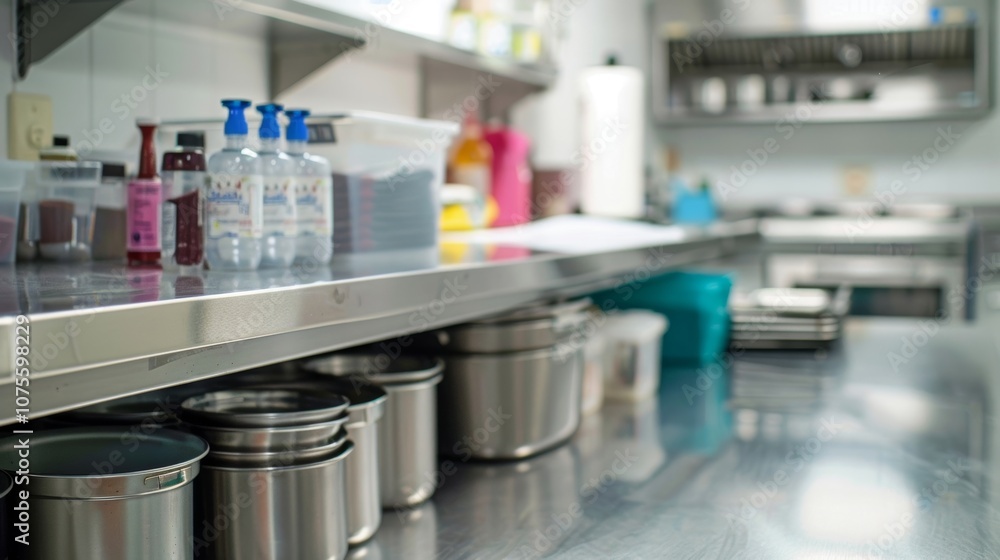 A kitchen area where dedicated staff prepare custom meals for animals with specialized dietary needs ensuring their health and wellbeing. A kitchen area where dedicated staff prepare custom meals for animals with specialized dietary needs ensuring their health and wellbeing.
