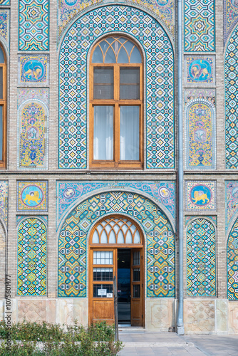 A very old building of Golestan Palace, Tehran, Iran