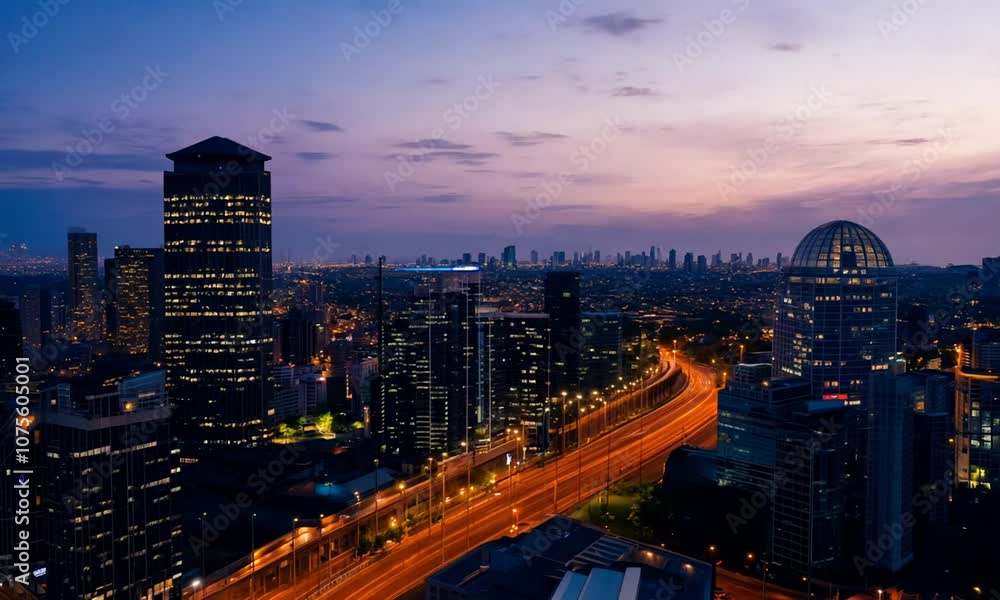 Time-Lapse of a Bustling Metropolis at Night
Time-Lapse of a Bustling Metropolis at Night