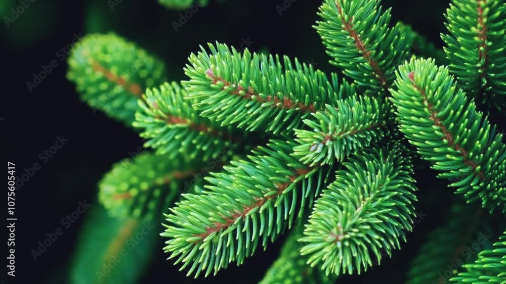 Dense green pine needles in natural pattern. Vibrant Christmas background with copy space. Dense green pine needles in natural pattern. Vibrant Christmas background with copy space.