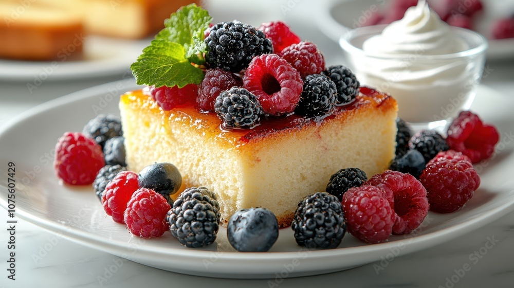 Cheesecake with Fresh Berries Cheesecake with Fresh Berries