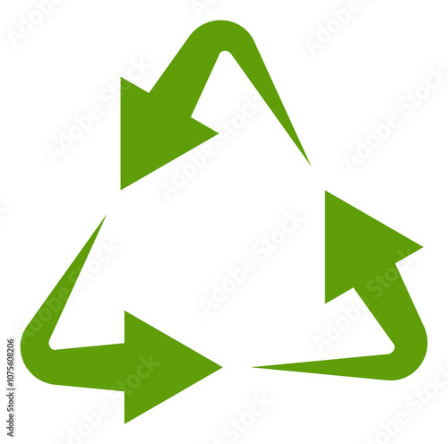 Free Download A green triangle with arrows pointing in different directions - GFXLoad
