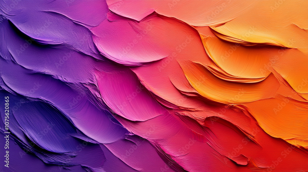 Abstract art with purple, pink, red, and orange colors. Abstract art with purple, pink, red, and orange colors.