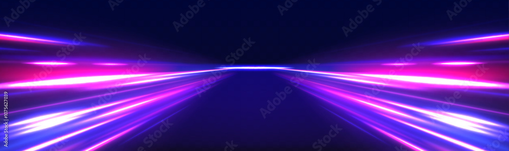 Light trail wave, fire path trace line, car lights, optic fiber and incandescence curve twirl. Colored shiny sparks of spiral wave. Rotating dynamic neon circle. Light trail wave, fire path trace line, car lights, optic fiber and incandescence curve twirl. Colored shiny sparks of spiral wave. Rotating dynamic neon circle.