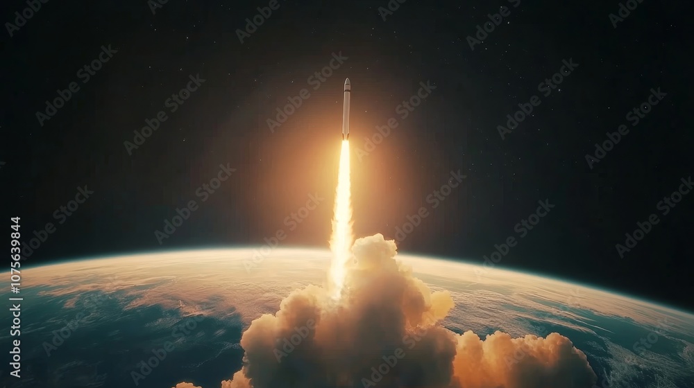 Fototapeta premium rocket launch