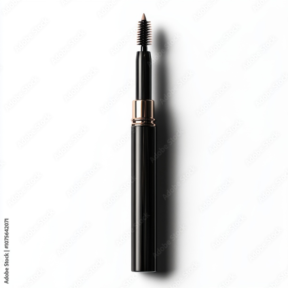 Ultra-realistic eyebrow pencil on white background Ultra-realistic eyebrow pencil on white background