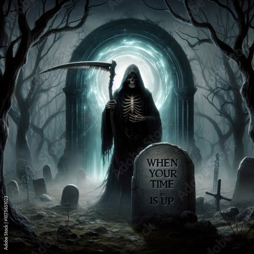 Grim Reaper. When your time is up