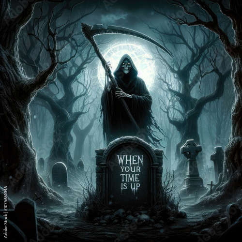 Grim Reaper. When your time is up