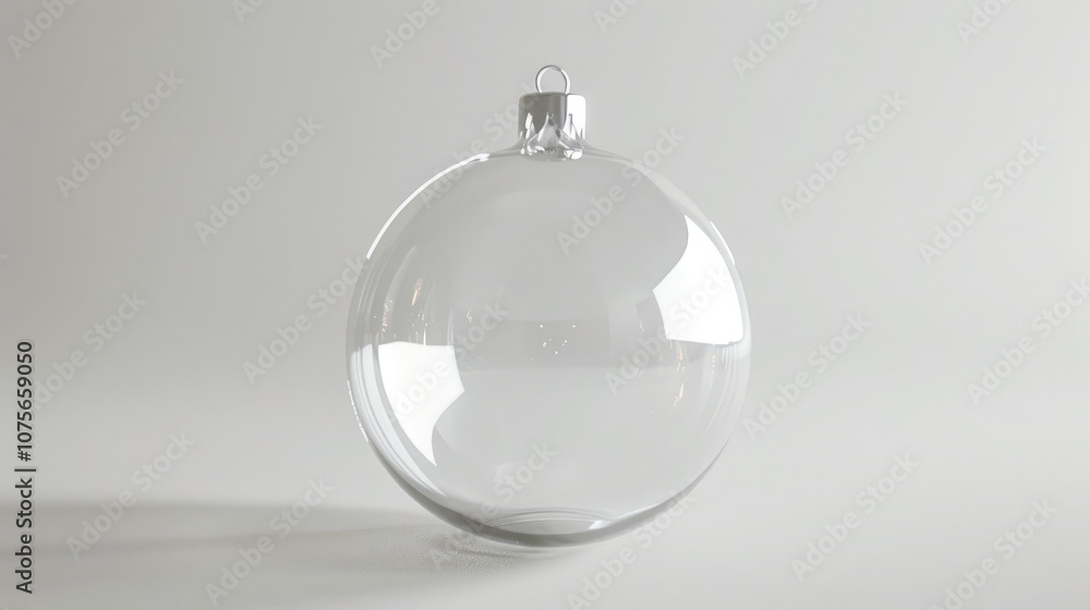 Empty glass Christmas balls for tree simulation isolated, Christmas festival concept. Empty glass Christmas balls for tree simulation isolated, Christmas festival concept.