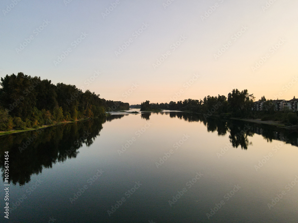 Sunrise on the River Sunrise on the River