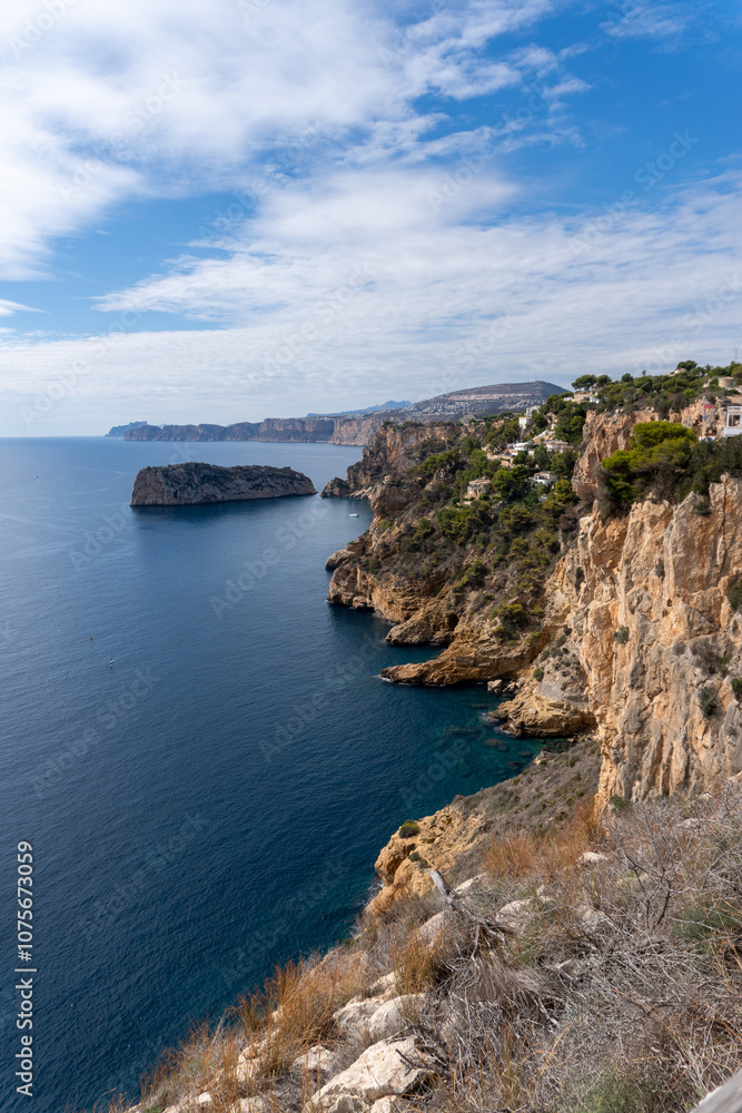 Coastal Cliffs with Expansive Ocean View Coastal Cliffs with Expansive Ocean View