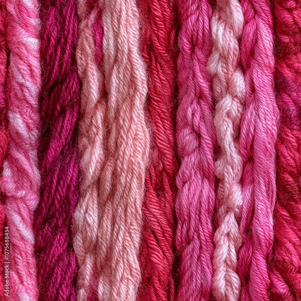 shades of deep pink and red wool shades of deep pink and red wool