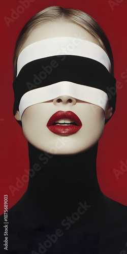 Design de pôster chamativo com cores contrastantes