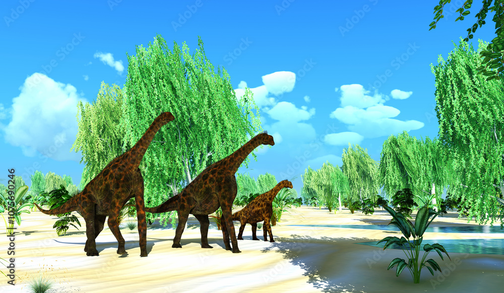 Atlasaurus Dinosaurs Wetland - Atlasaurus was a large herbivorous ...
