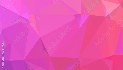 Pink and purple low poly geometric background