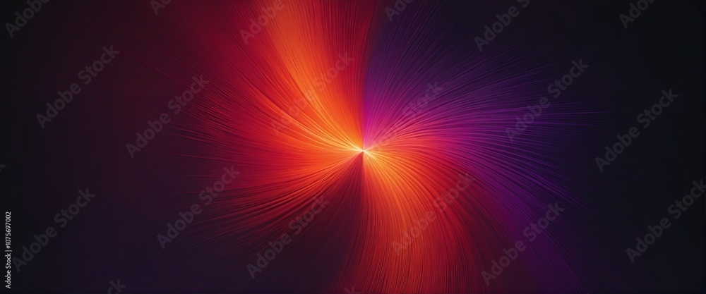 Obraz premium Ethereal Swirls: A Dark Gradient of Red, Orange, and Purple Textures
