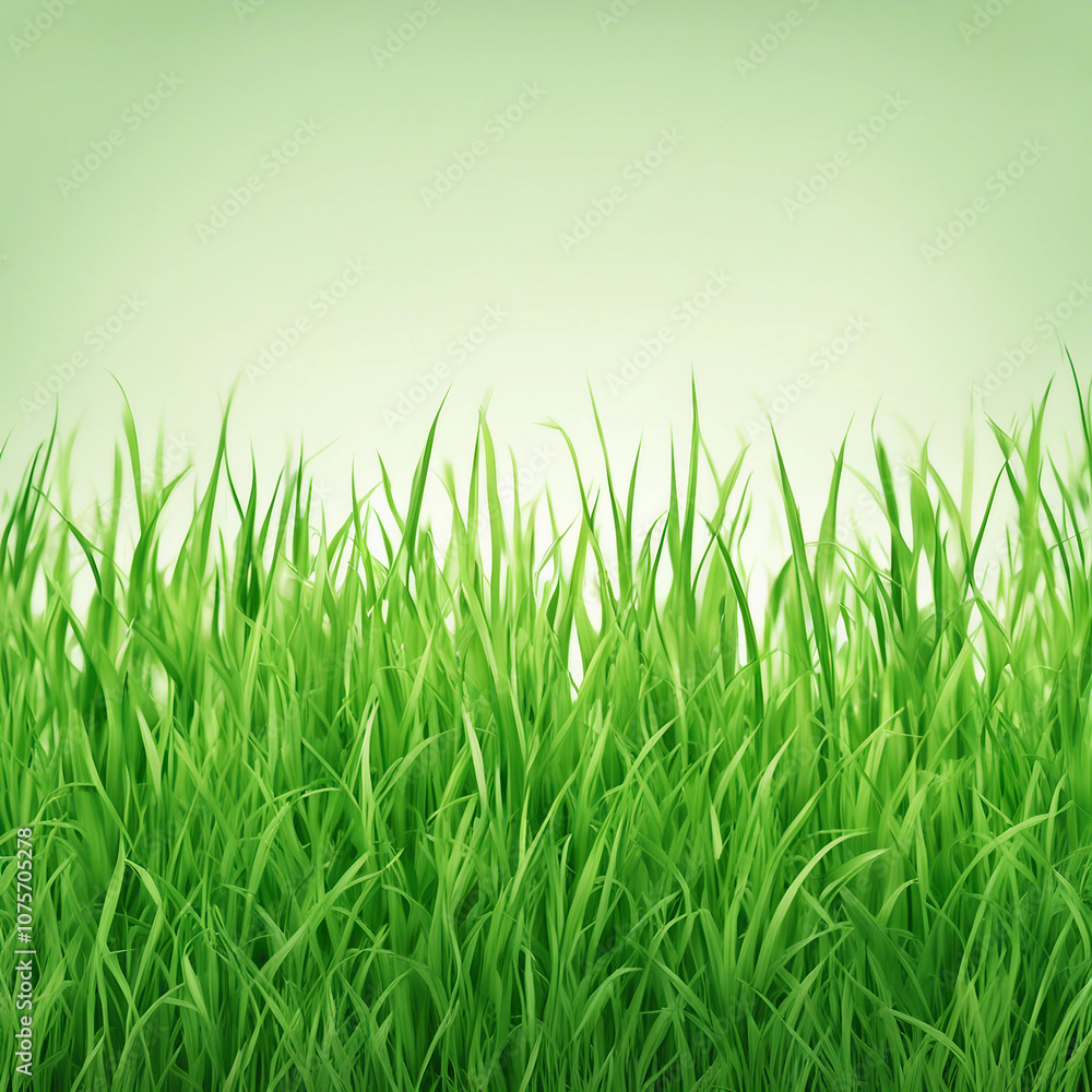 Fototapeta premium fresh green grass texture background illustration