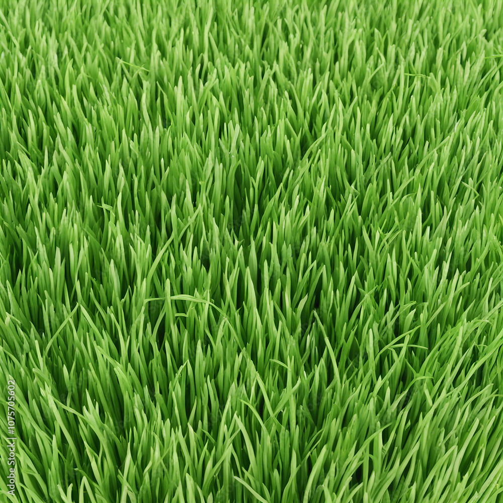 Obraz premium fresh green grass texture background illustration