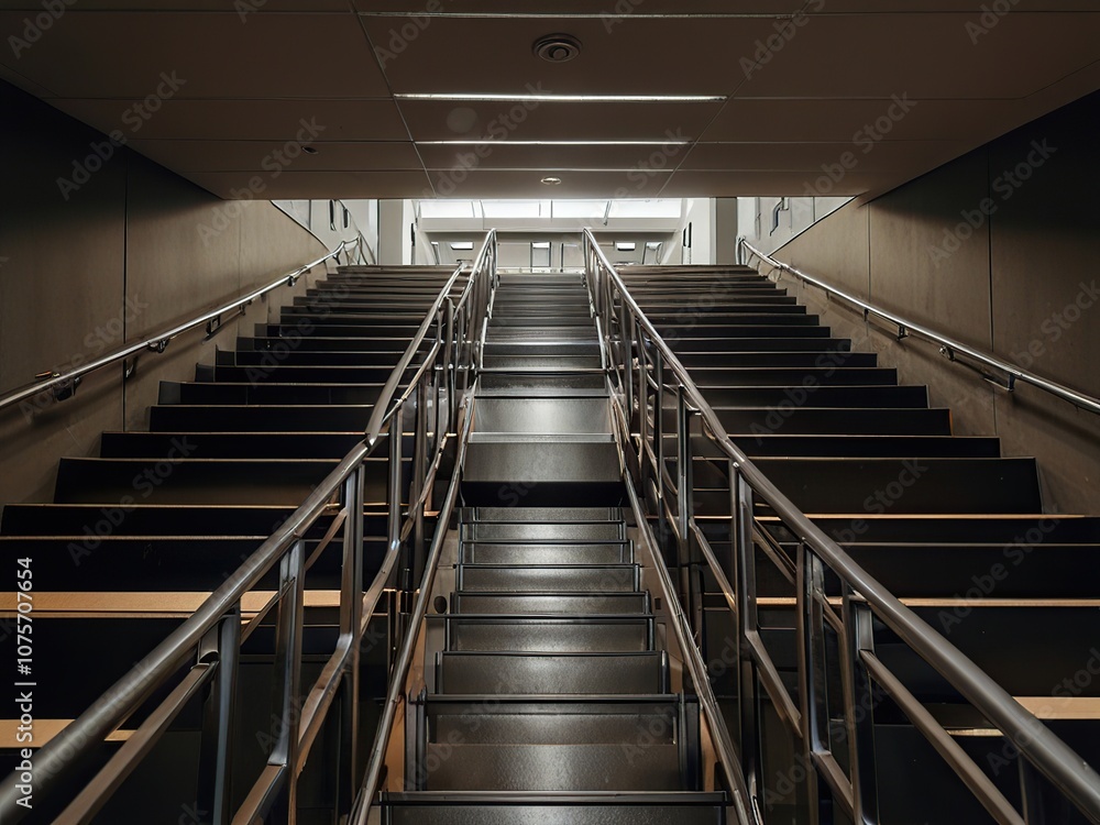 Fototapeta premium escalator in the subway