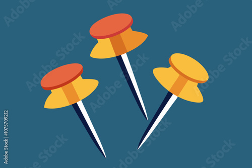  Board pins, also known as tack pins are the most popular stationary item apart from paper