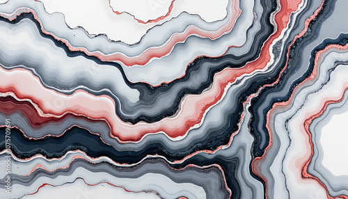 Marble Ink Abstract Art