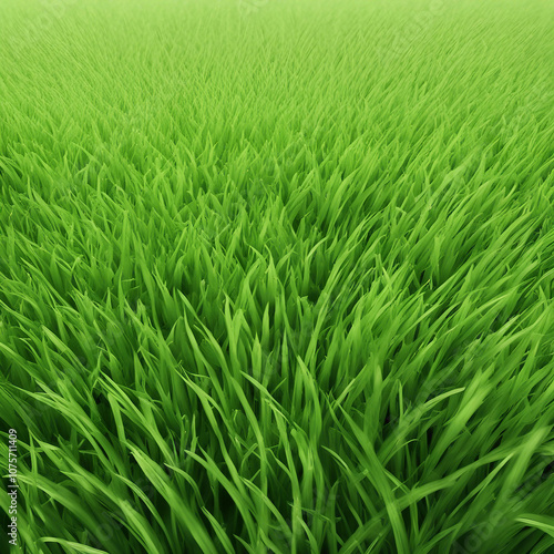 fresh green grass texture background illustration