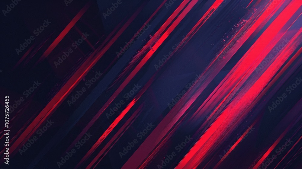 Abstract Diagonal Lines in Red and Blue Hues Abstract Diagonal Lines in Red and Blue Hues