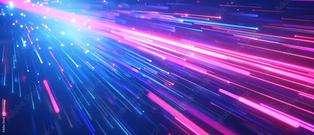 A vibrant display of colorful light streaks creating a dynamic, energetic effect. A vibrant display of colorful light streaks creating a dynamic, energetic effect.